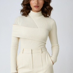 Ginevra | Asymmetric High-Neck Top