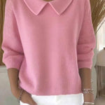 Carmen | Collared Relaxed Pullover