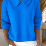 Carmen | Collared Relaxed Pullover