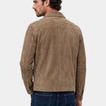 Laurent Leather Aviator Jacket - Cross & Crown