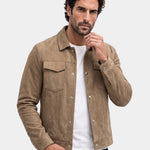 Laurent Leather Aviator Jacket - Cross & Crown