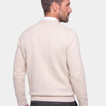 Linear Core Cotton Pullover - Cross & Crown
