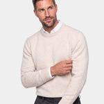 Linear Core Cotton Pullover - Cross & Crown