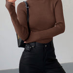 Greer | Ribbed Turtleneck Sweater
