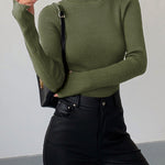 Greer | Ribbed Turtleneck Sweater