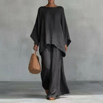 Christine | Two-Piece Set with Long Sleeves and Wide Pants