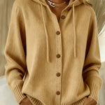 Brenda™ | Cozy Button Cardigan Hoodie
