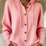 Brenda™ | Cozy Button Cardigan Hoodie