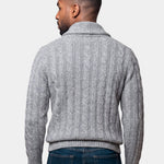 Men's Knitted Cardigan - Cross & Crown