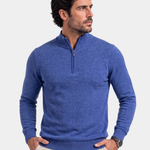Merino Half Zip Sweater - Cross & Crown