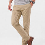 Minimalist Straight Trousers - Cross & Crown