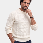 Minimalist Textured Sweater - Cross & Crown