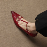 Marve Genuine Leather Pumps