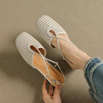 Opal Genuine Leather Slingbacks