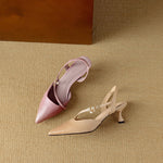 Dahlia Genuine Leather Heels