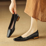 Celene Genuine Leather Heels