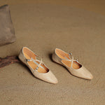 Eclan Genuine Leather Flats