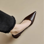 Elar Genuine Leather Heels
