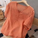 Mayla Linen Blouse