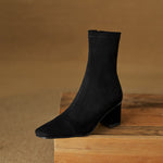 Aelis Genuine Suede Boots