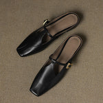 Keva Genuine Leather Mules