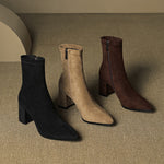 Alora Genuine Suede Boots
