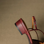 Opal Genuine Leather Slingbacks