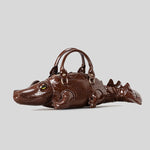 Rexa Crocodile Leather Bag
