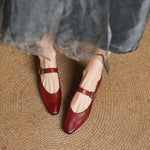 Maira Genuine Leather Heels