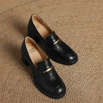 Zivra Genuine Leather Heels