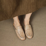 Serin Genuine Leather Mules