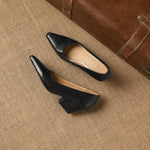 Zyla Genuine Leather Heels