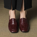 Sora Genuine Leather Heels