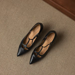 Marve Genuine Leather Pumps