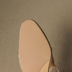 Blenza Genuine Leather Slingbacks