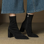 Alora Genuine Suede Boots