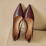 Elar Genuine Leather Heels