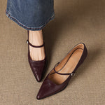 Orvia Genuine Leather Heels