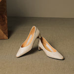 Vena Genuine Leather Heel Pumps