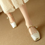 Galene Leather Heels