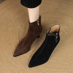 Noelle Genuine Suede Boots