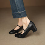 Cadrel Genuine Leather Pumps