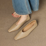 Emor Genuine Leather Flats