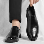 Lurex Leather Loafers