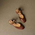 Valery Genuine Leather Pumps