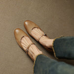 Cadrel Genuine Leather Pumps