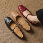 Leva Genuine Leather Flats