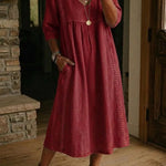 FLORA CASUAL LACE DRESS