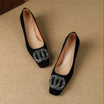 Lexa Genuine Suede Heels
