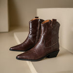 Dakota Genuine Leather Western Boots